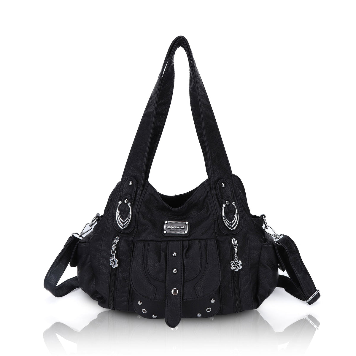 Vintage Luxe Relaxed-Shape Hobo Handbags