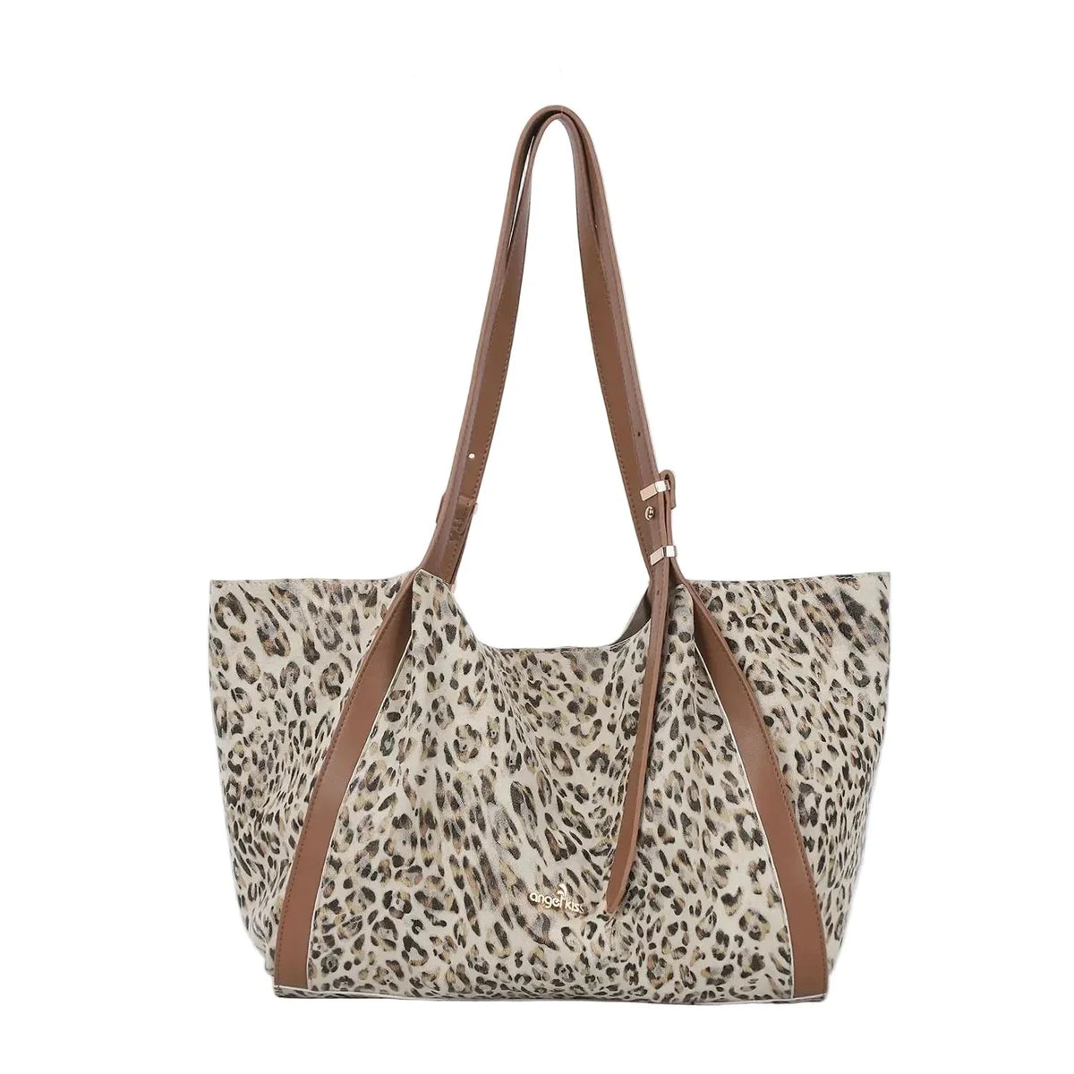 Vintage Leopard Print Shoulder Bag – Soft-Shape Everyday Carry