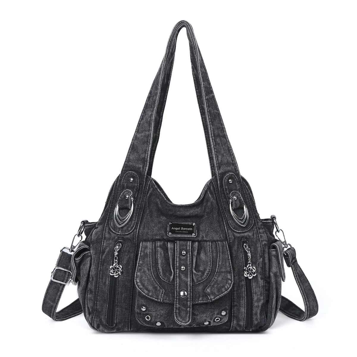 Vintage Luxe Relaxed-Shape Hobo Handbags