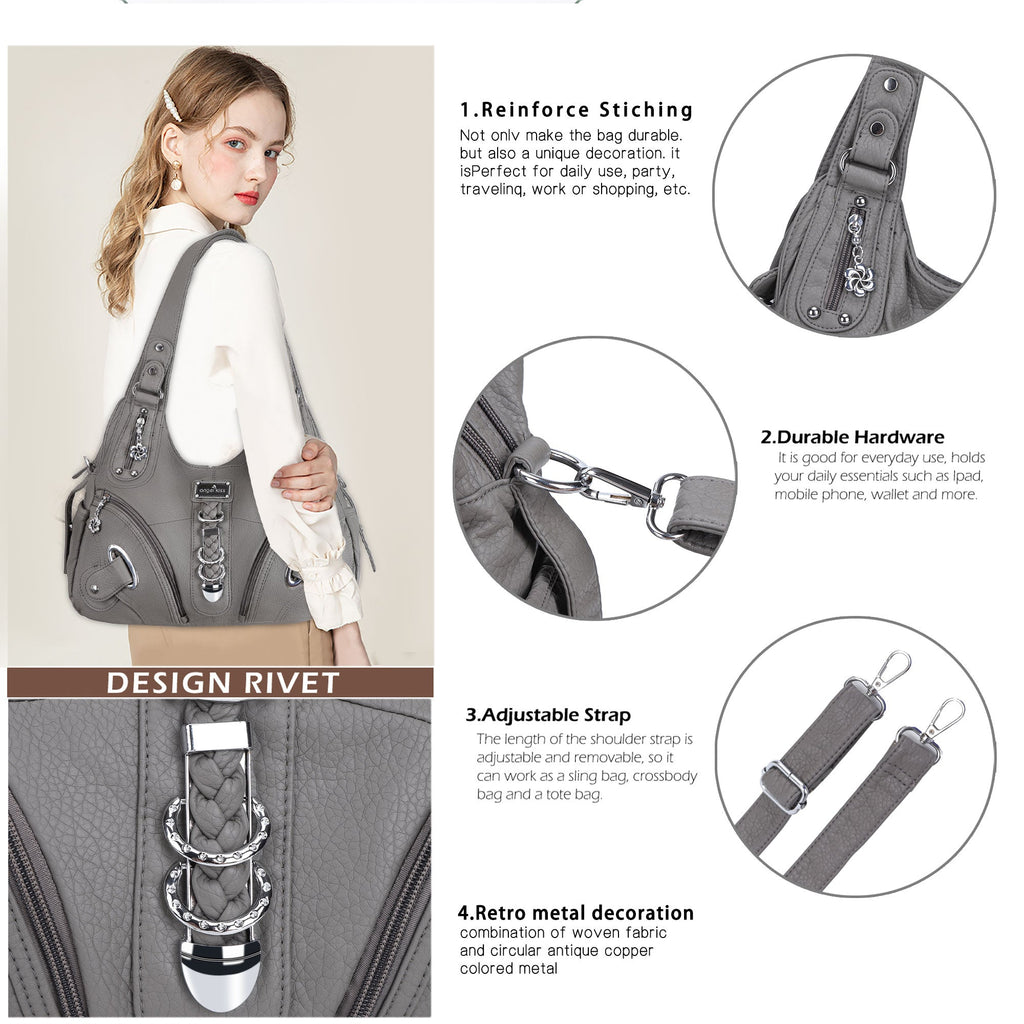 Hobo Shoulder Handbag Purse
