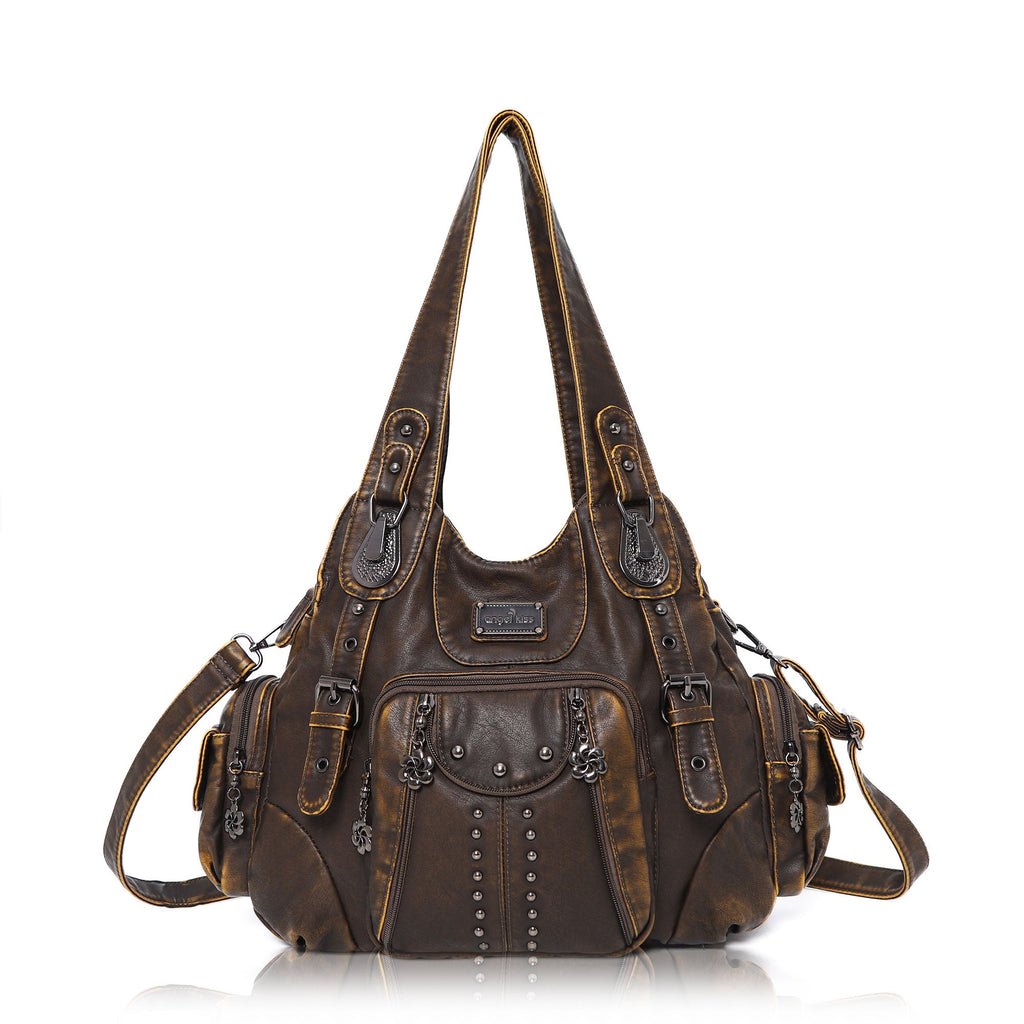 Vegan Leather Shoulder Bag · Tote & Crossbody · Soft yet Structured