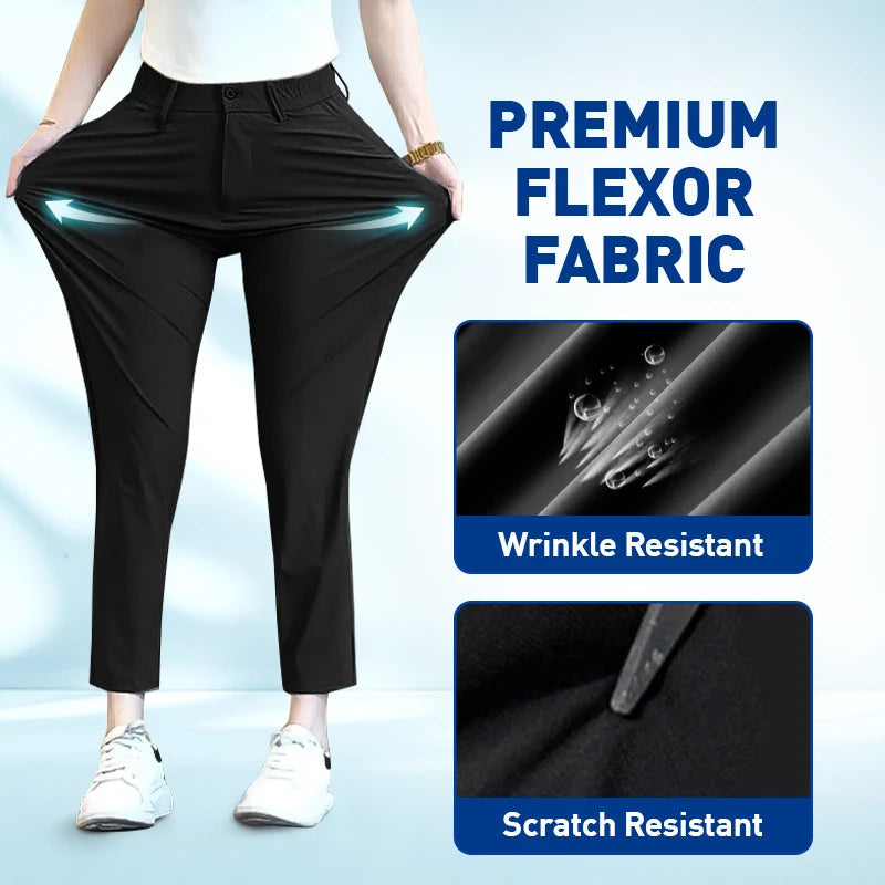 📢⏰Stretch Breathable Straight-Leg Casual Athletic Pants