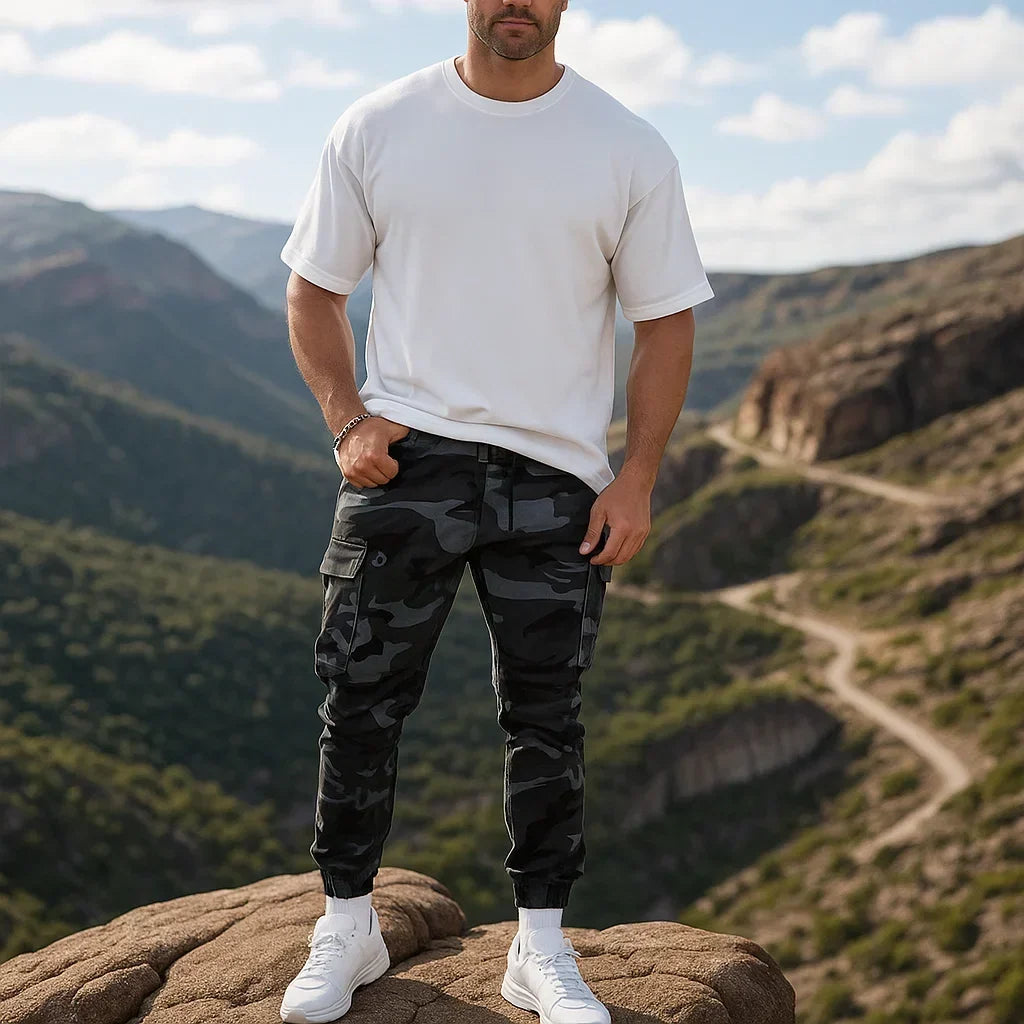 👖 Rugged Tactical Work Pants – 💪 Durable Nylon-Cotton | 🔧 Multi-Pocket | 🌲 Outdoor & Work Ready